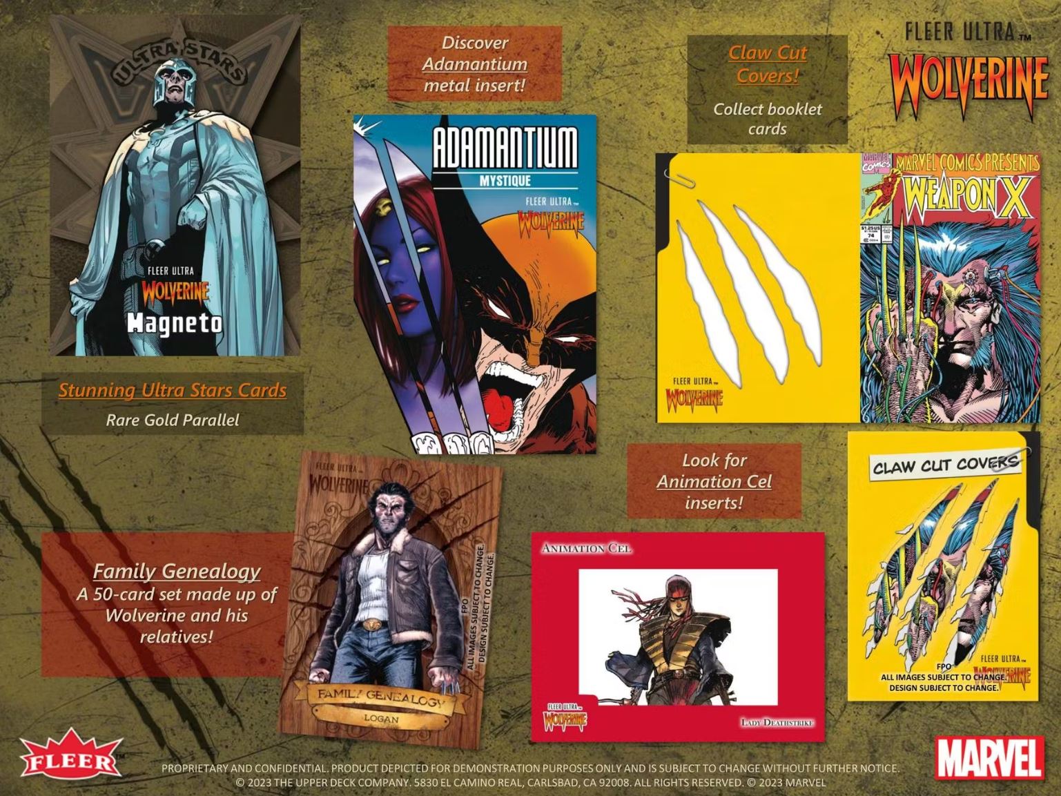 Marvel Fleer Ultra Wolverine Hobby Box (Upper Deck 2024)
