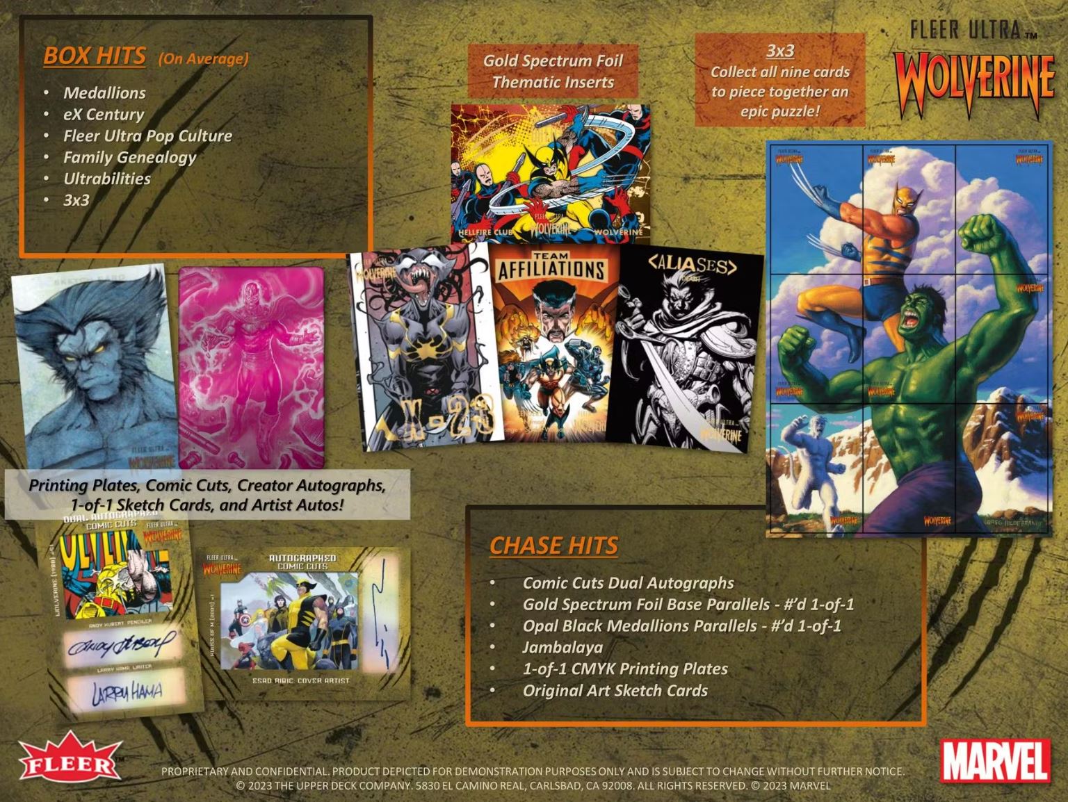 Marvel Fleer Ultra Wolverine Hobby Box (Upper Deck 2024)
