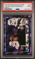 2023 Topps Chrome Sapphire Star Wars-Luke Skywalker #154 PSA 9