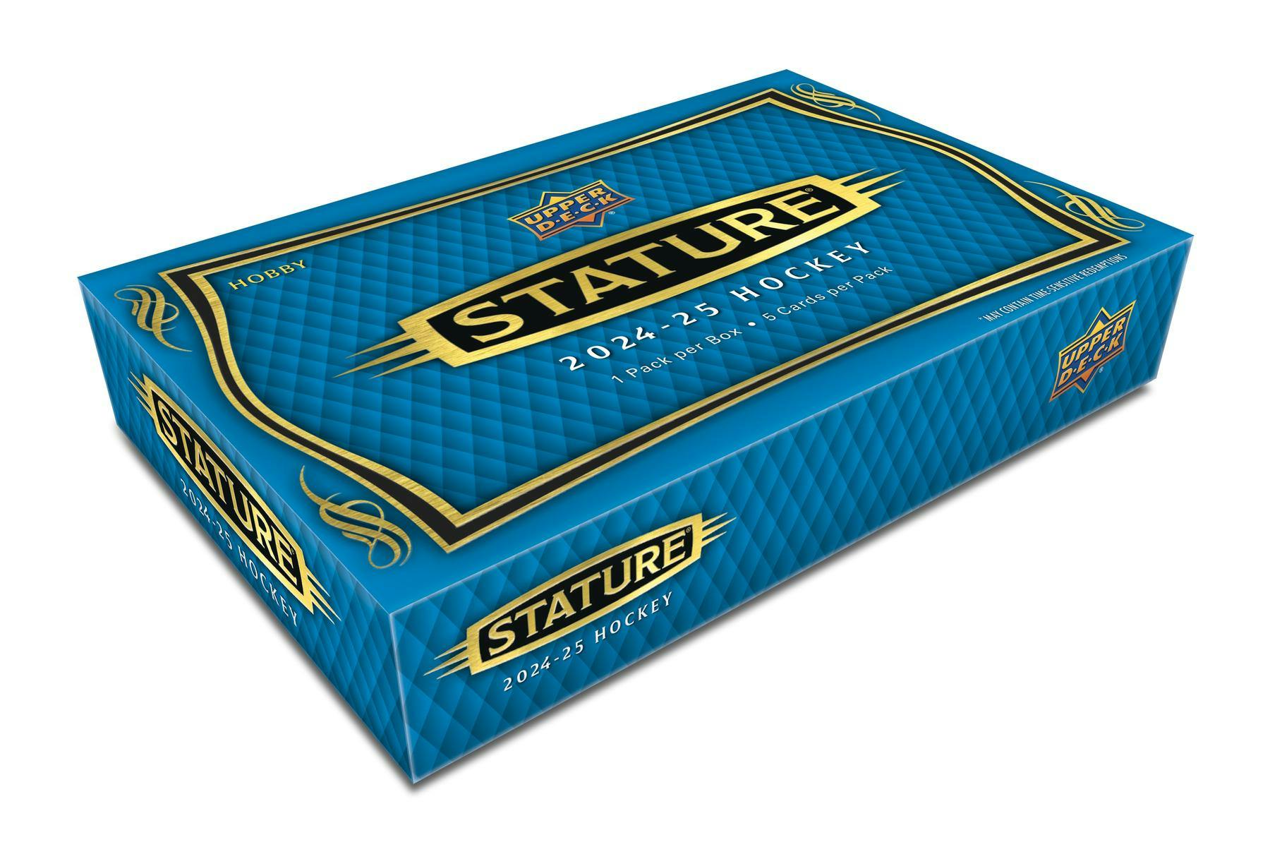 2024-25 Upper Deck Stature Hockey Hobby Case (Case of 16)