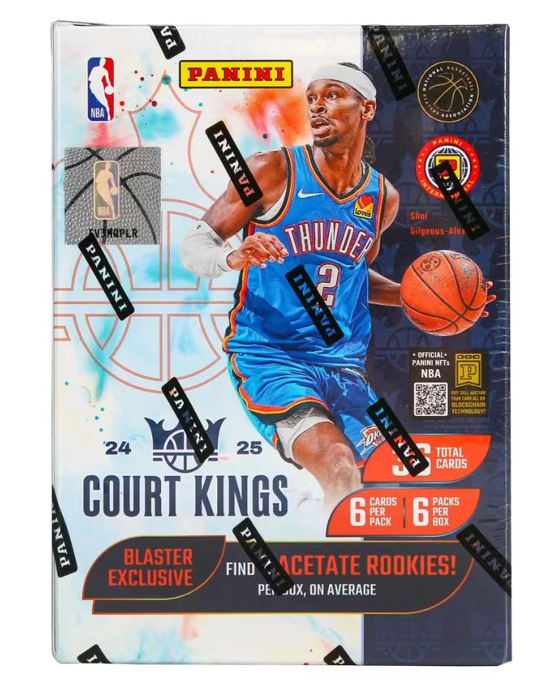 2024-25 Panini Court Kings Basketball International Blaster Box