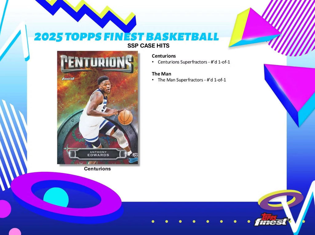 2024-25 Topps Finest Basketball Hobby Box