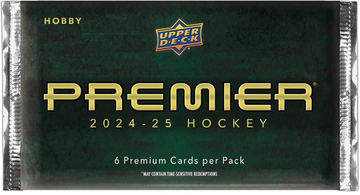 2024-25 Upper Deck Premier Hockey Hobby Box Case (Case of 10 Boxes)