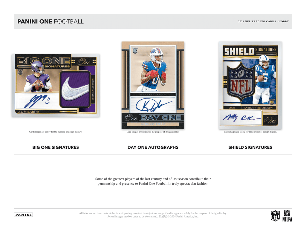 Panini - 2024 One American Football (NFL) - Hobby Box