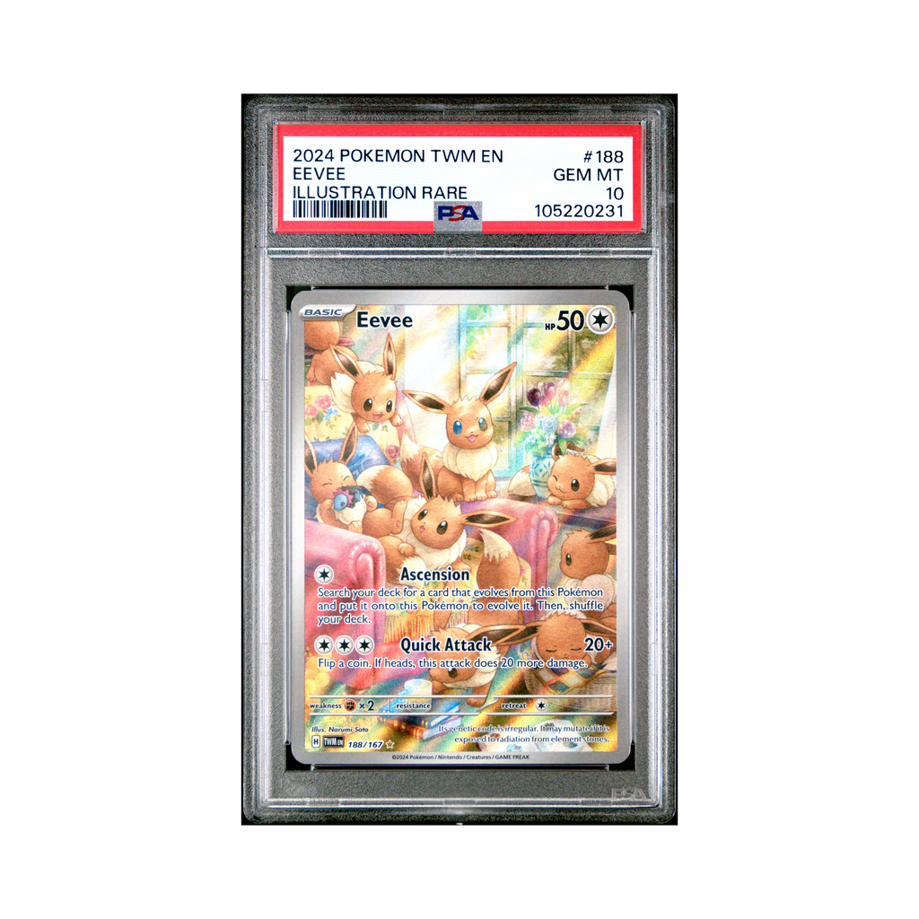 2024 Pokemon Twilight Masquerade Eevee #188 PSA 10