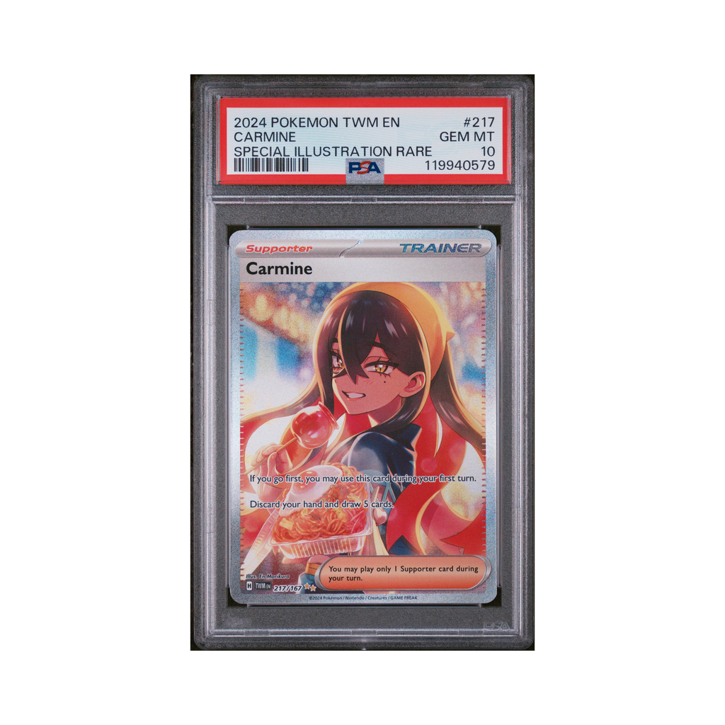2024 Pokemon Twilight Masquerade Carmine #217 PSA 10