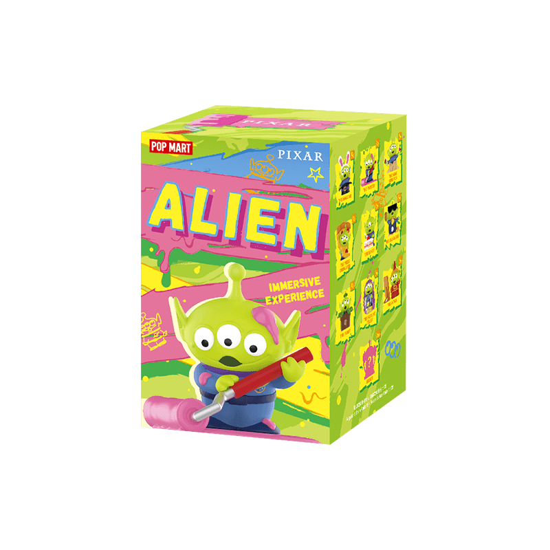 Pop Mart - SEALED SET OF 9 - Disney/Pixar Alien-Immersive Experience Series - No Duplicates - Chance of Secret Edition