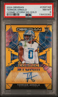 2024 Obsidian-Terrion Arnold-Cosmic Storm Signatures Gold #CSSTAD PSA 8