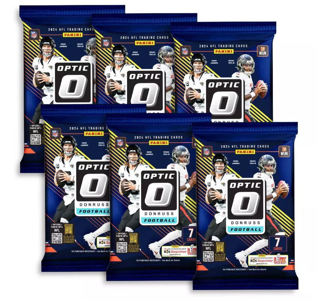 2024 Panini Donruss Optic Football Mega Box (Green Hyper Parallel)