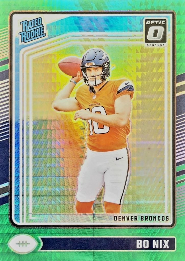 2024 Panini Donruss Optic Football Mega Box (Green Hyper Parallel)