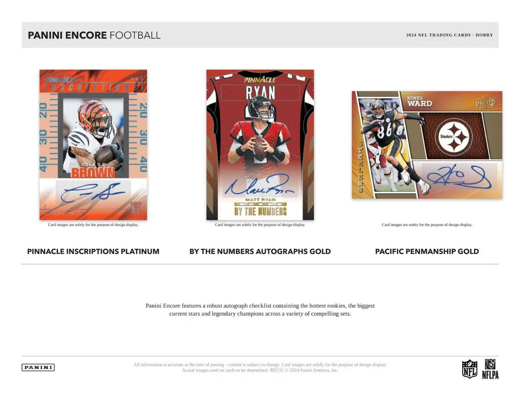 2024 Panini Encore Football Hobby Box