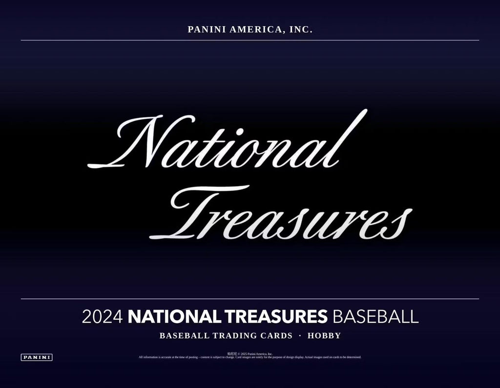 2024 Panini National Treasures Baseball Hobby Box