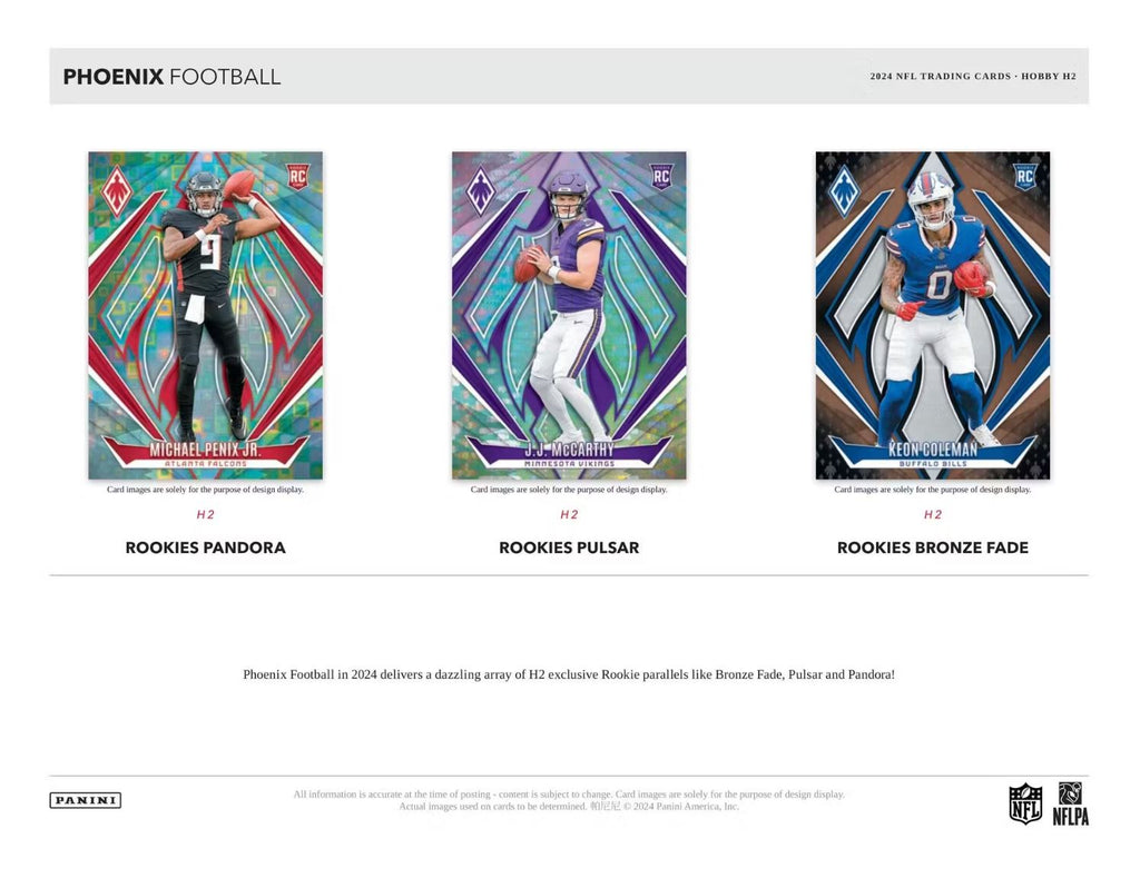 2024 Panini Phoenix Football H2 Hobby Box