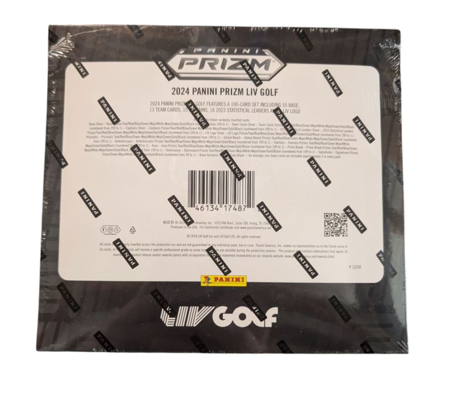 2024 Panini Prizm Liv Golf Hobby Box
