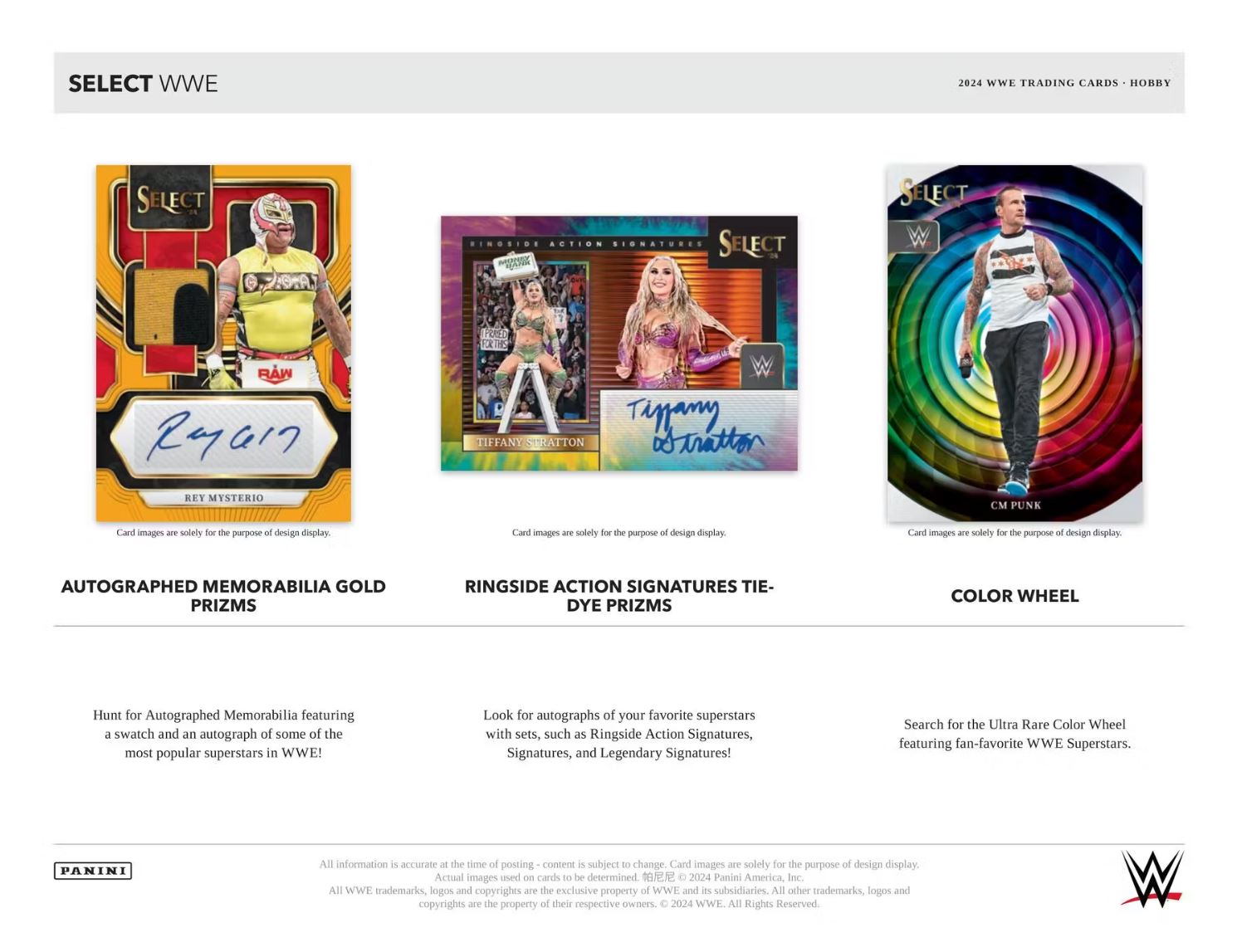 2024 Panini Select WWE Hobby Box
