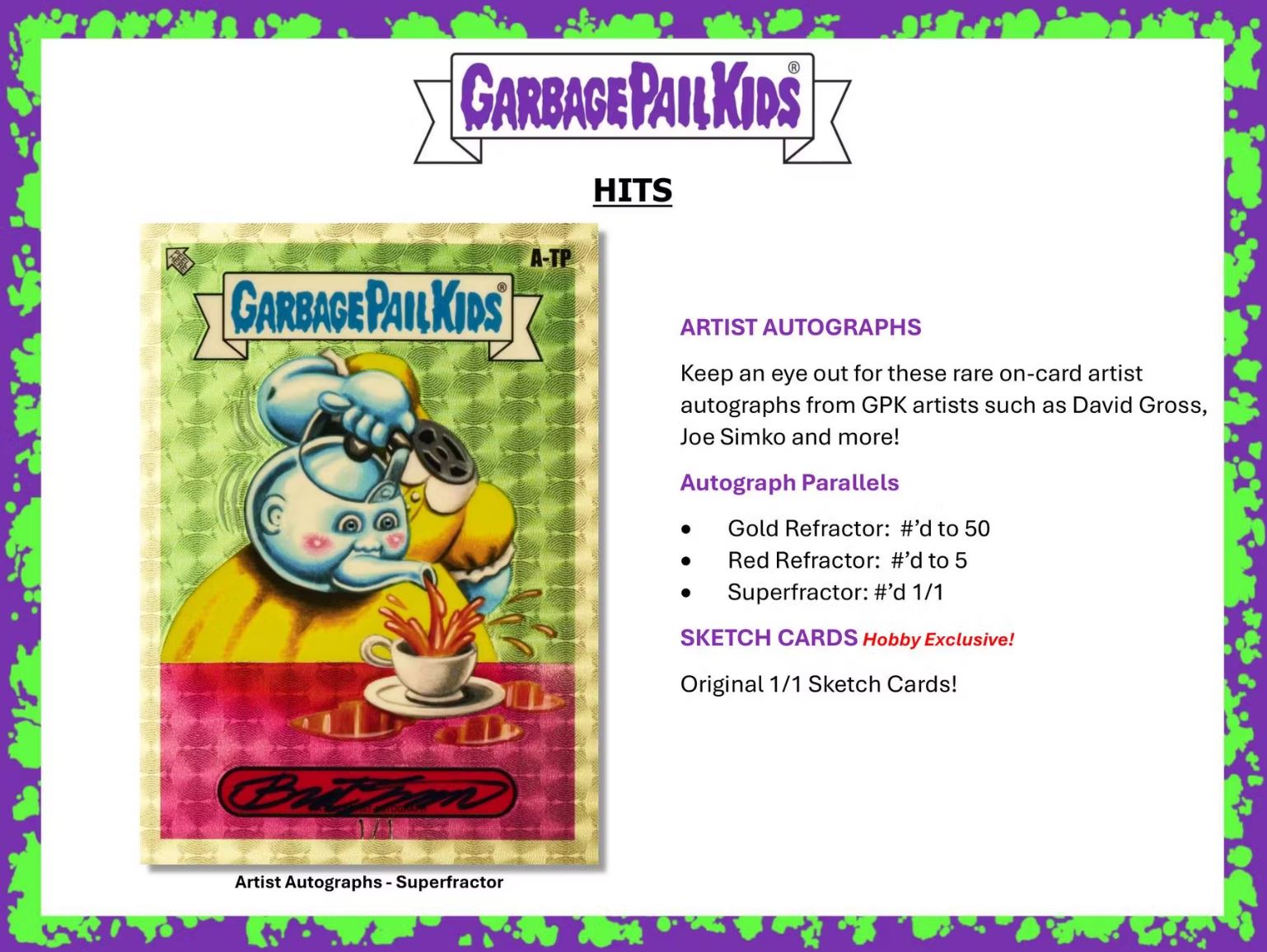 2024 Topps Chrome Garbage Pail Kids Series 7 Hobby Box
