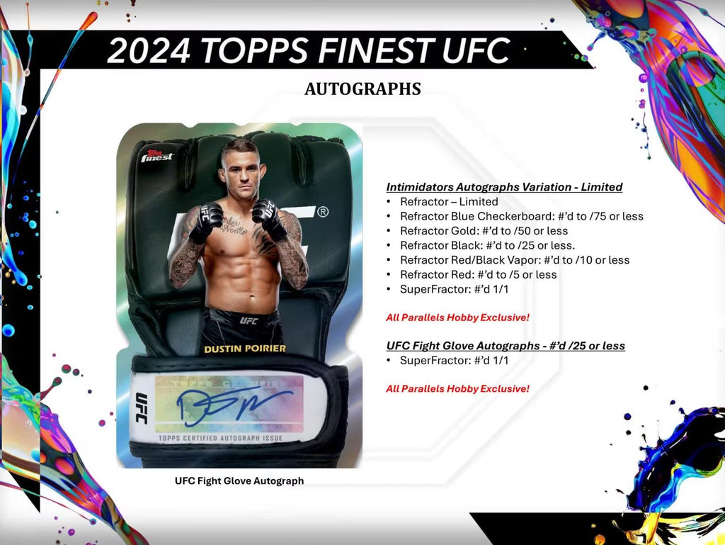 2024 Topps Finest UFC Hobby Box