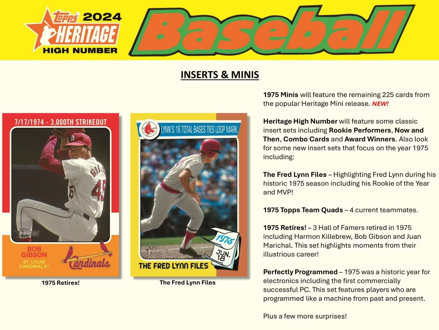 2024 Topps Heritage High Number Hobby Box
