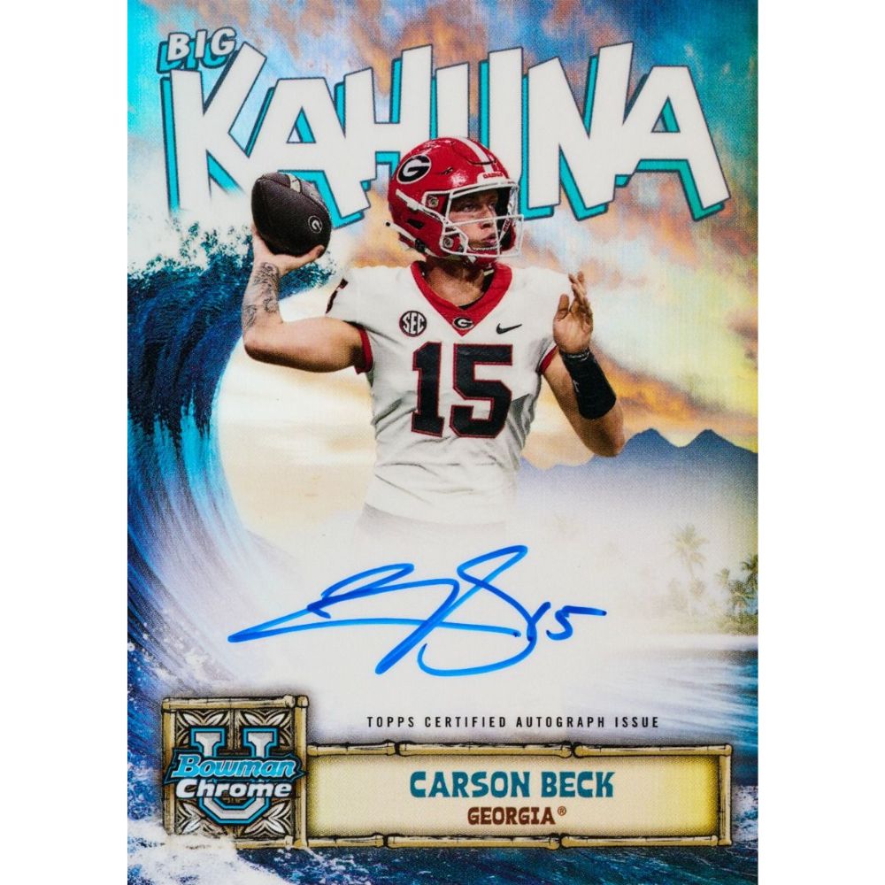 2024 Bowman Chrome University Football Breaker Delight Box