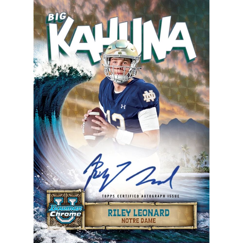 2024 Bowman Chrome University Football Breaker Delight Box