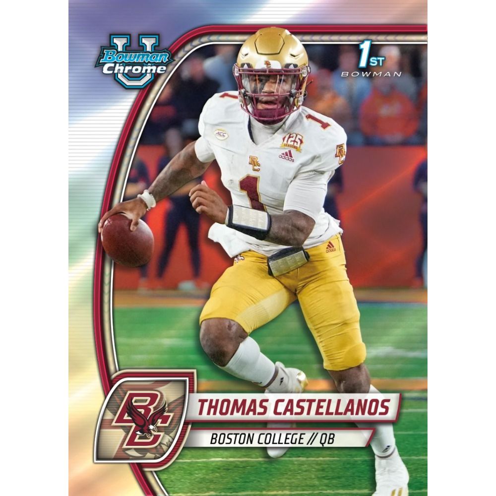 2024 Bowman Chrome University Football Breaker Delight Box