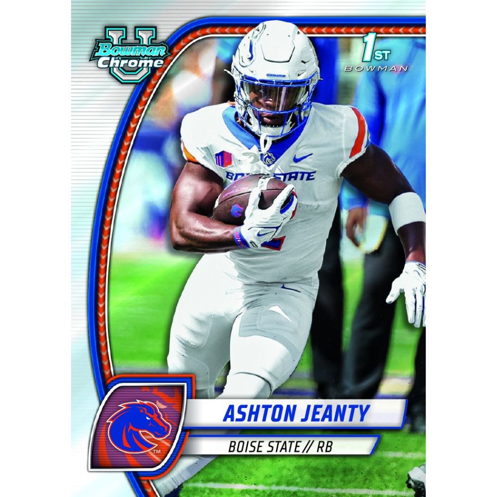 2024 Bowman University Chrome Football Sapphire Edition Box