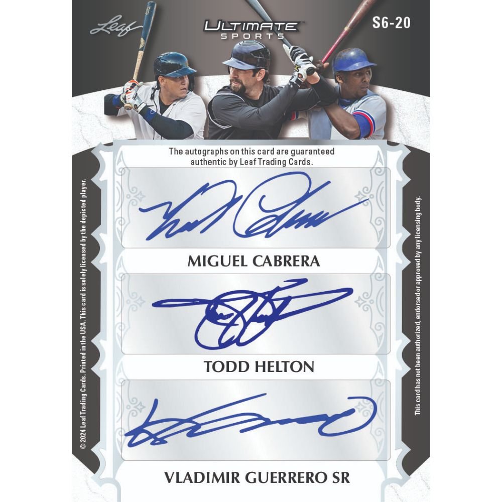 2024 Leaf Ultimate Sports Hobby Box