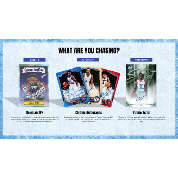2025/26 Bowman Basketball Hobby Jumbo 8-Box Case (Presell)