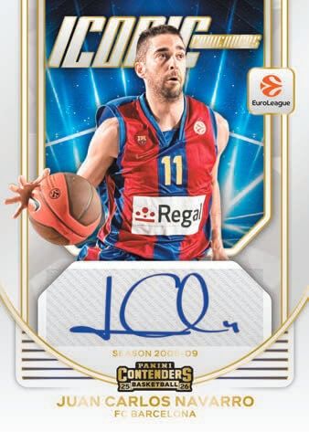 2025-26 Panini Contenders EuroLeague Basketball Hobby Box