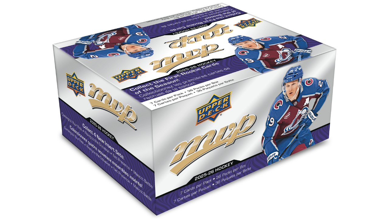 2025-26 Upper Deck MVP Hockey Retail Case (Case of 20 Boxes)