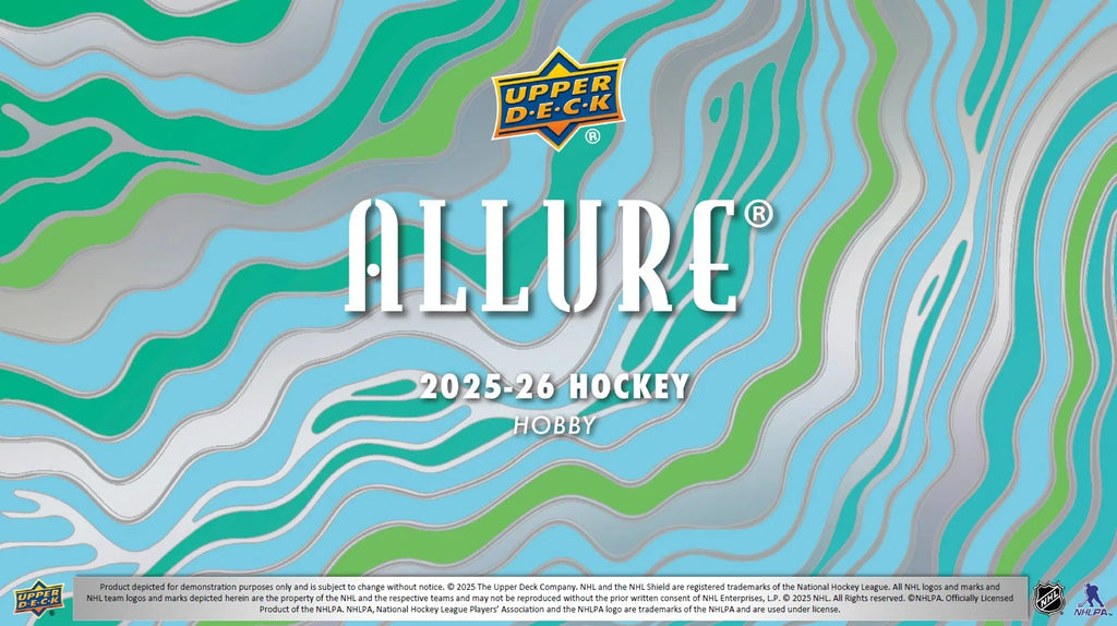 2025-26 Upper Deck Allure Hockey Hobby Inner Case (Inner Case of 9 Boxes)