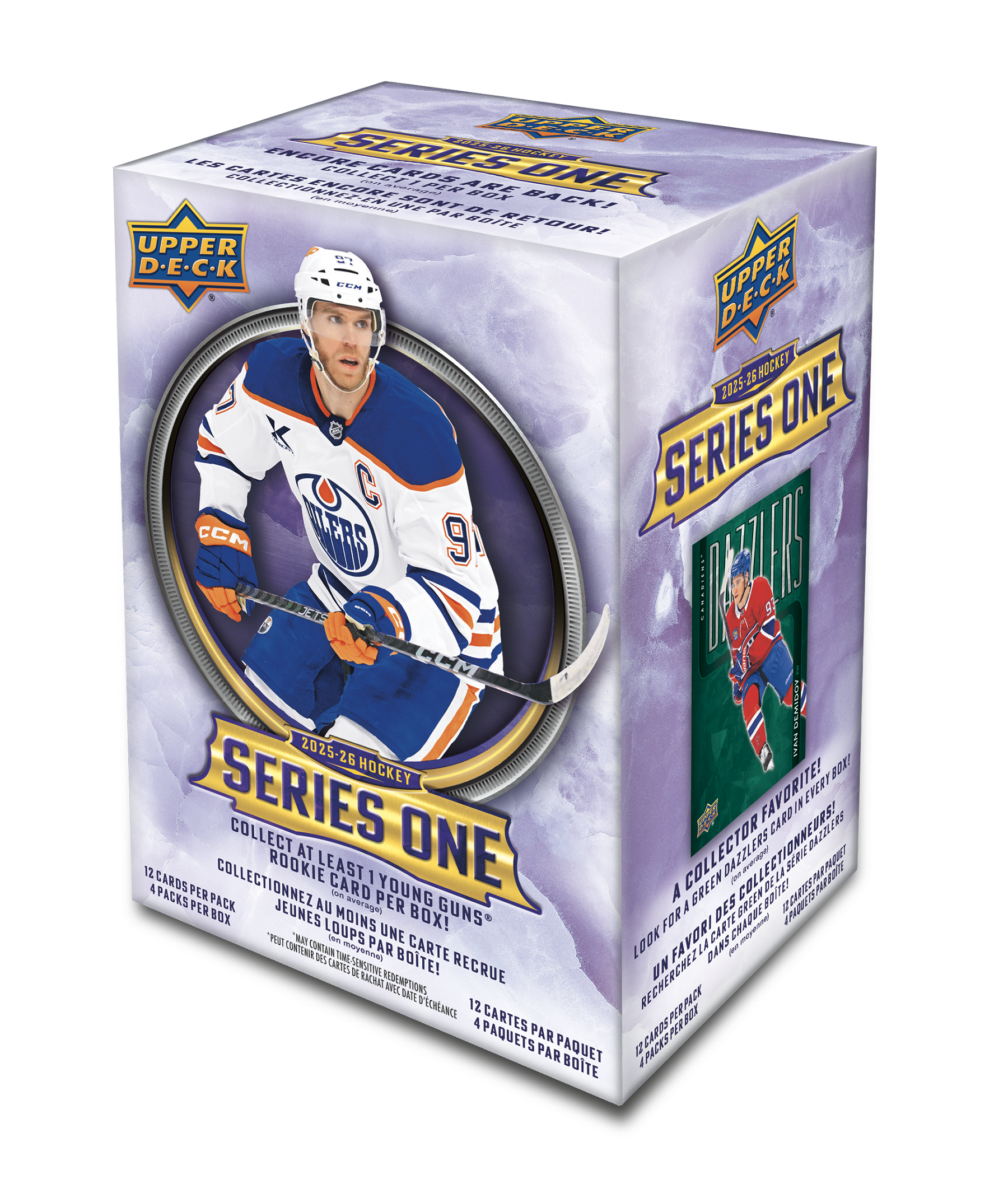 2025-26 Upper Deck Series 1 Hockey Blaster Case (Case of 20 Boxes)