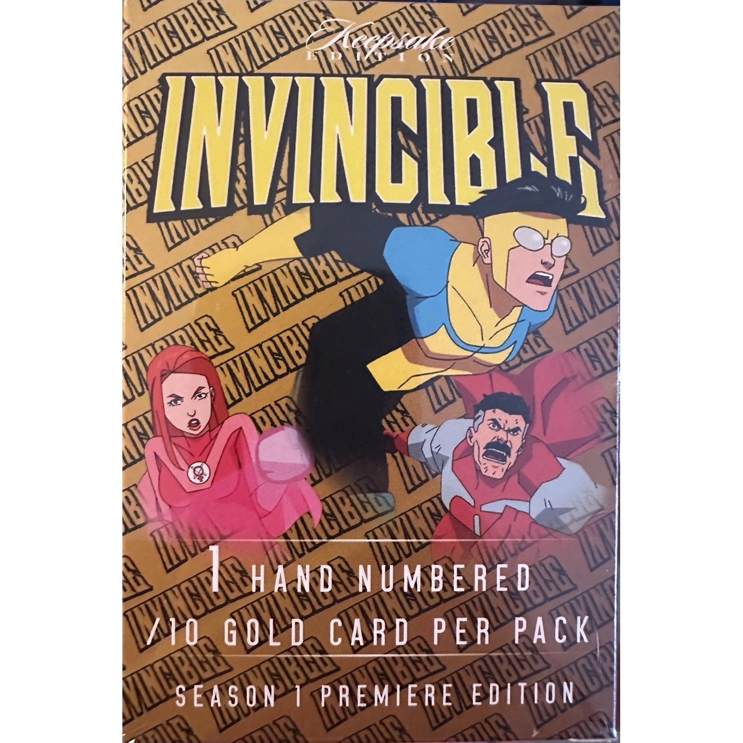 Keepsake: Invincible Season 1 Premiere Edition Gold /10 Mystery Box (1 Card)