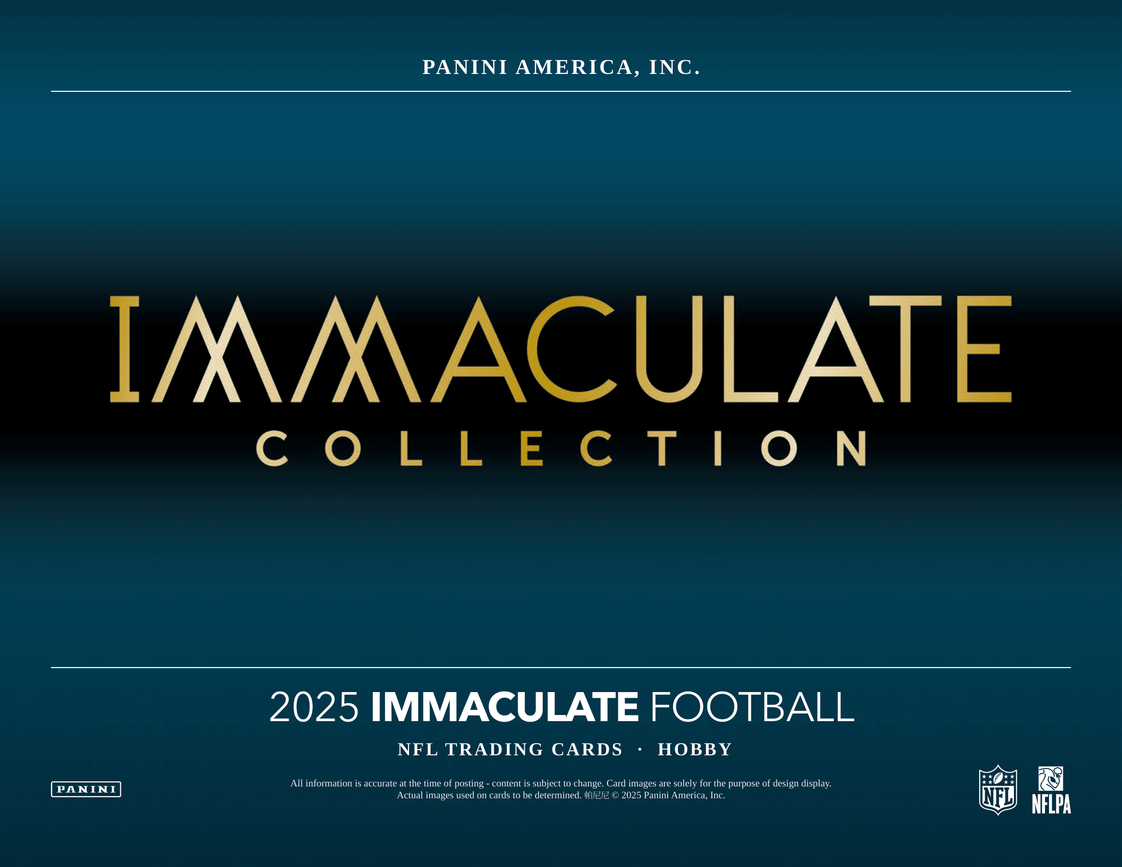Panini - 2025 Immaculate Collection American Football (NFL) - Hobby Box