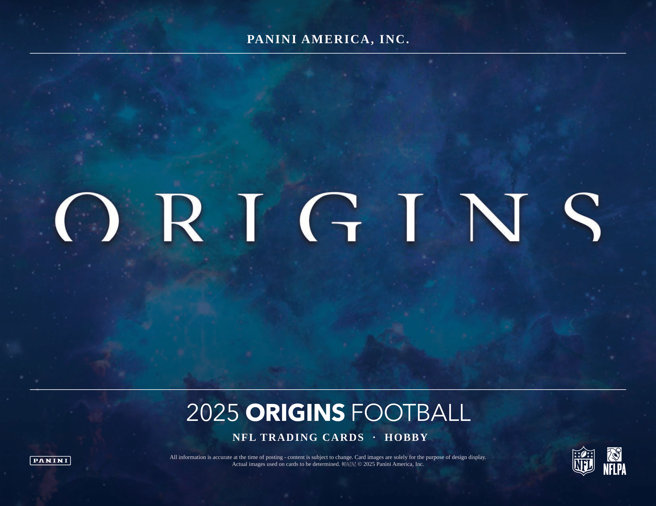 Panini - 2025 Origins American Football (NFL) - Hobby Box
