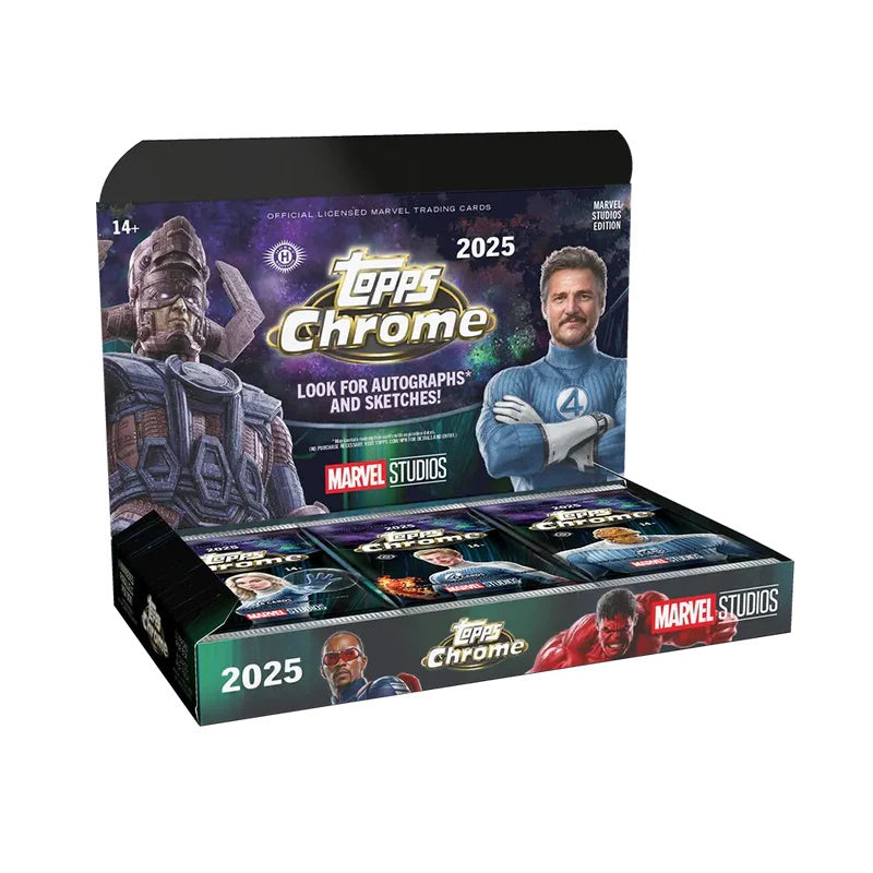 2025 Topps Chrome Marvel Studios Hobby Box