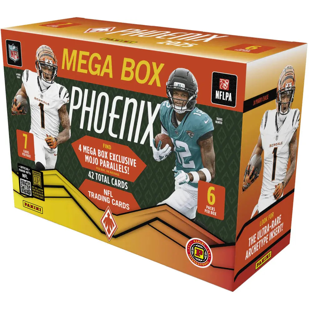 2025 Panini Phoenix Football Hobby International Mega Box