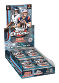 2025 Topps Chrome Football Hobby 12er Boxen Case