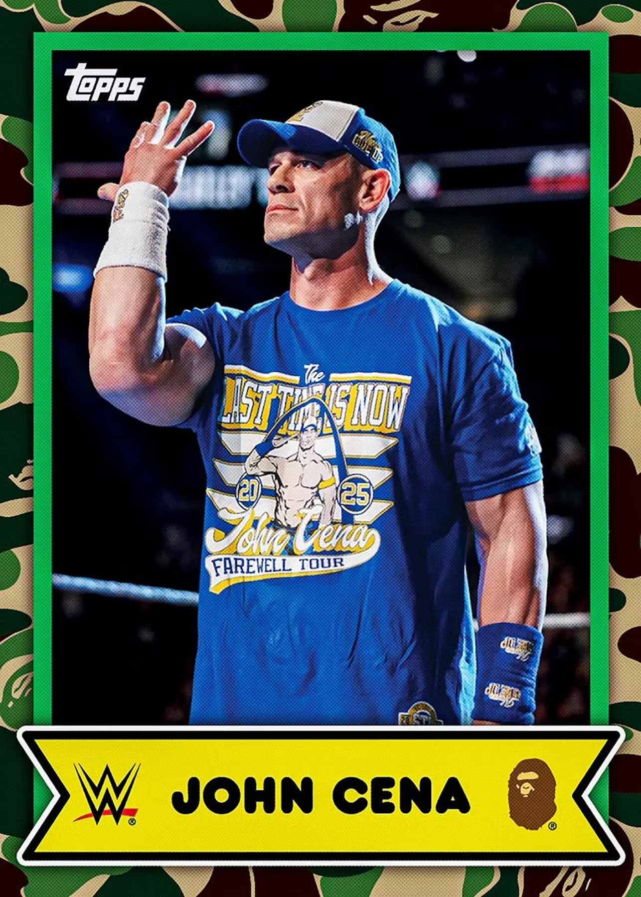 2025 Topps - WWE Wrestling x BAPE - Blue Box