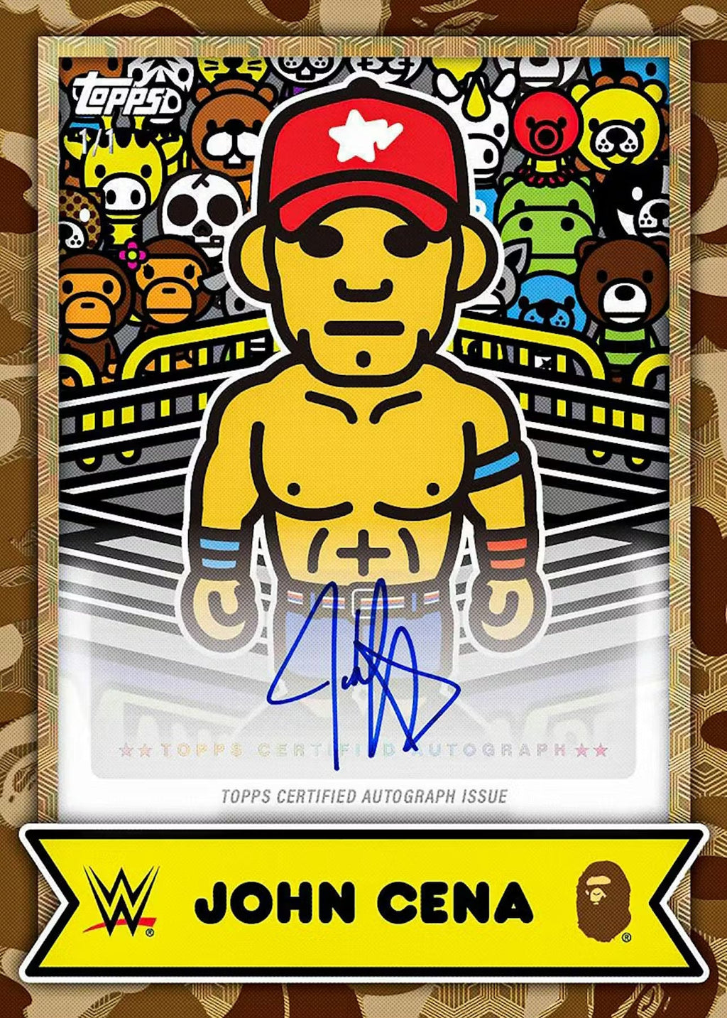 2025 Topps - WWE Wrestling x BAPE - Blue Box