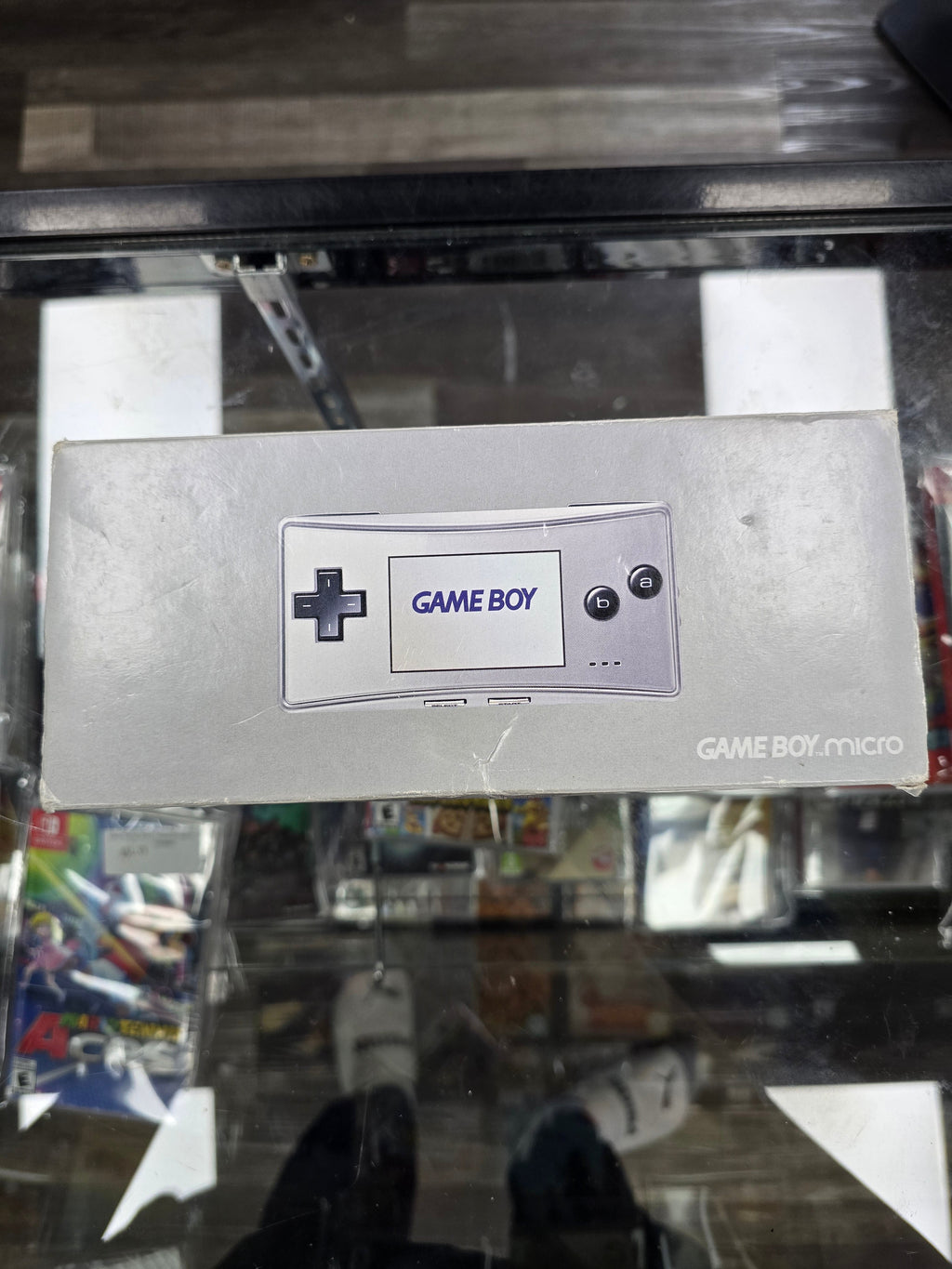 CIB Nintendo Game Boy Micro Silver Handheld Console