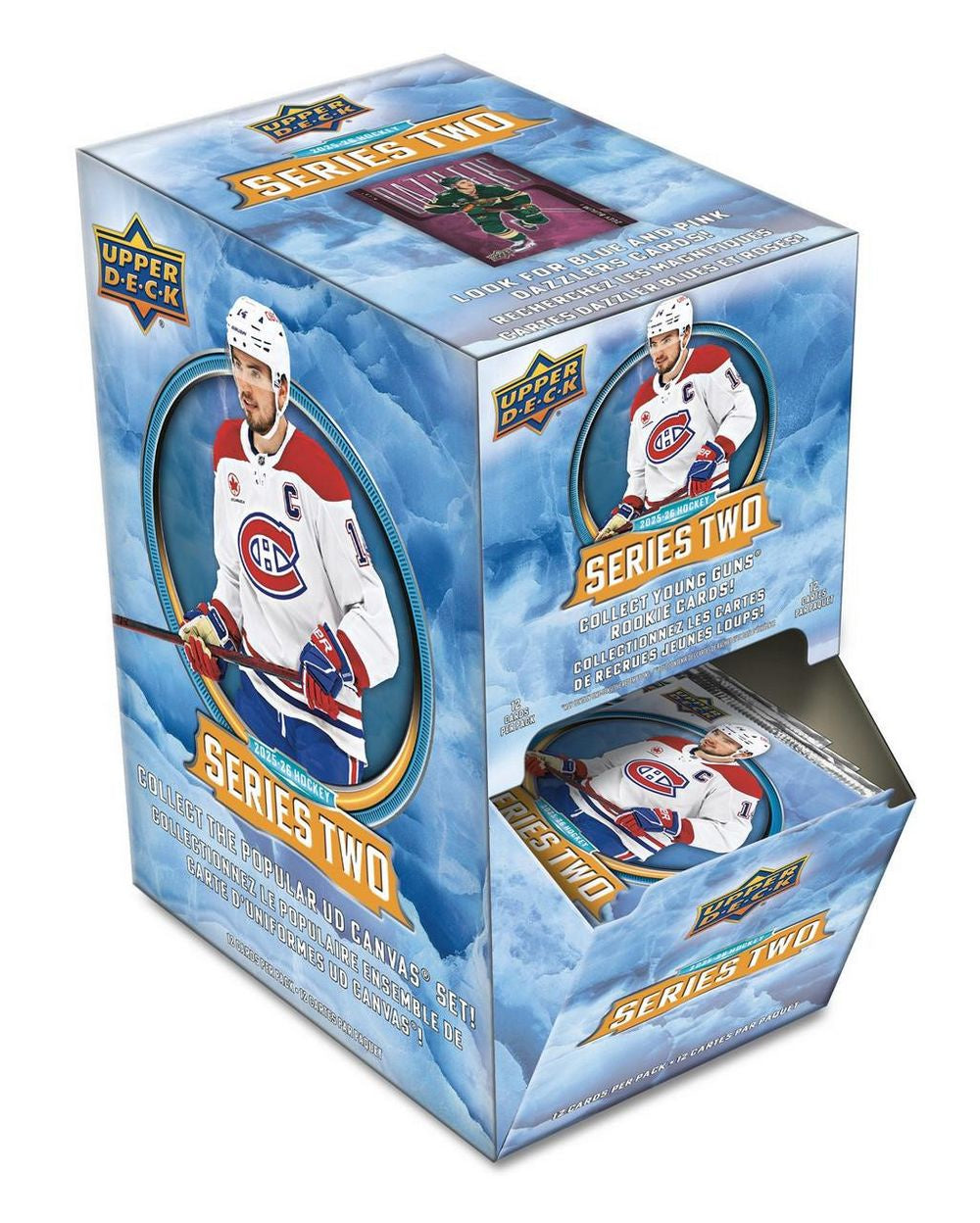2025-26 Upper Deck Serie 2 Hockey Gravity Feed Box