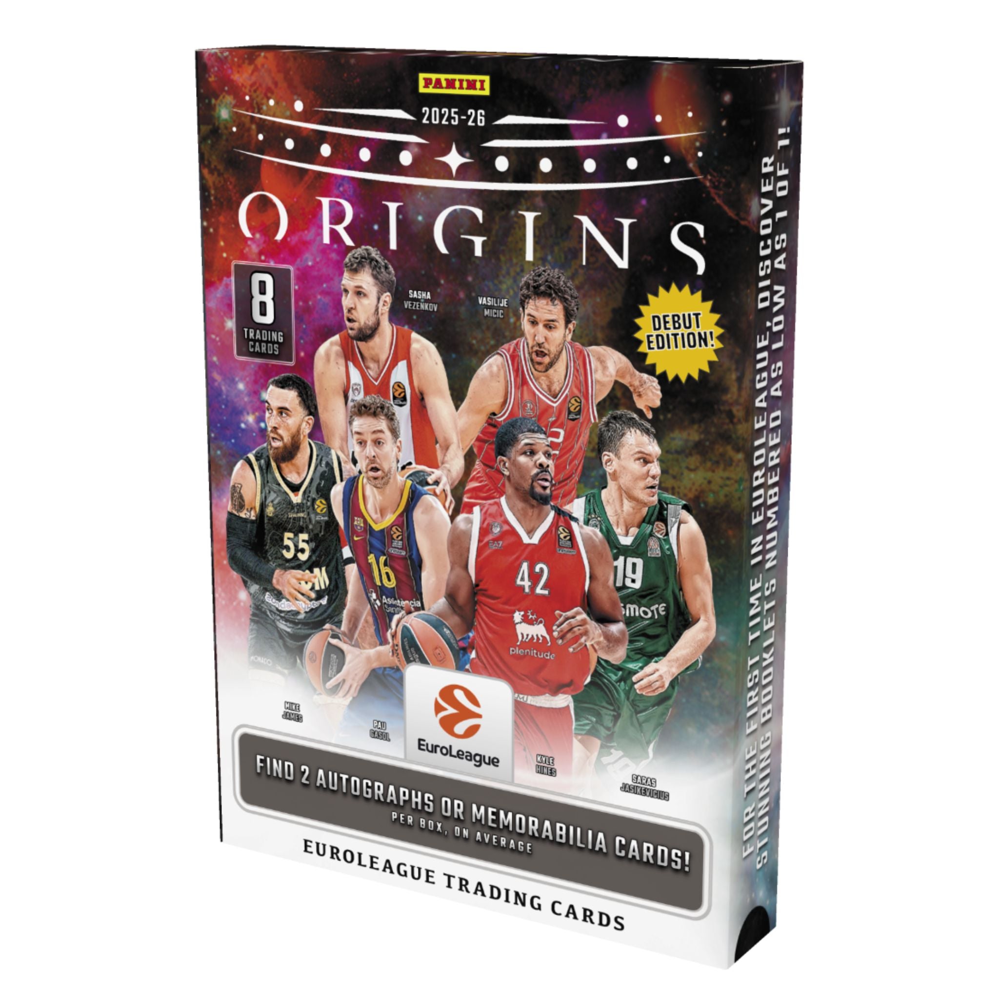 2025/26 Panini Origins EuroLeague Basketball Hobby Box (Presell)