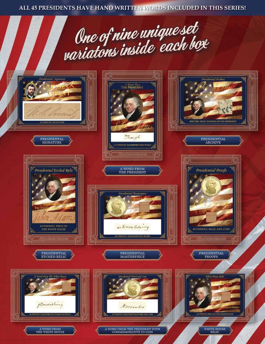 2025 A Word From POTUS Display (10 Sealed Boxes)