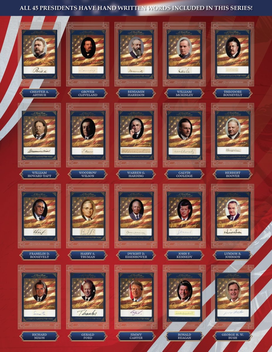 2025 A Word From POTUS Display (10 Sealed Boxes)