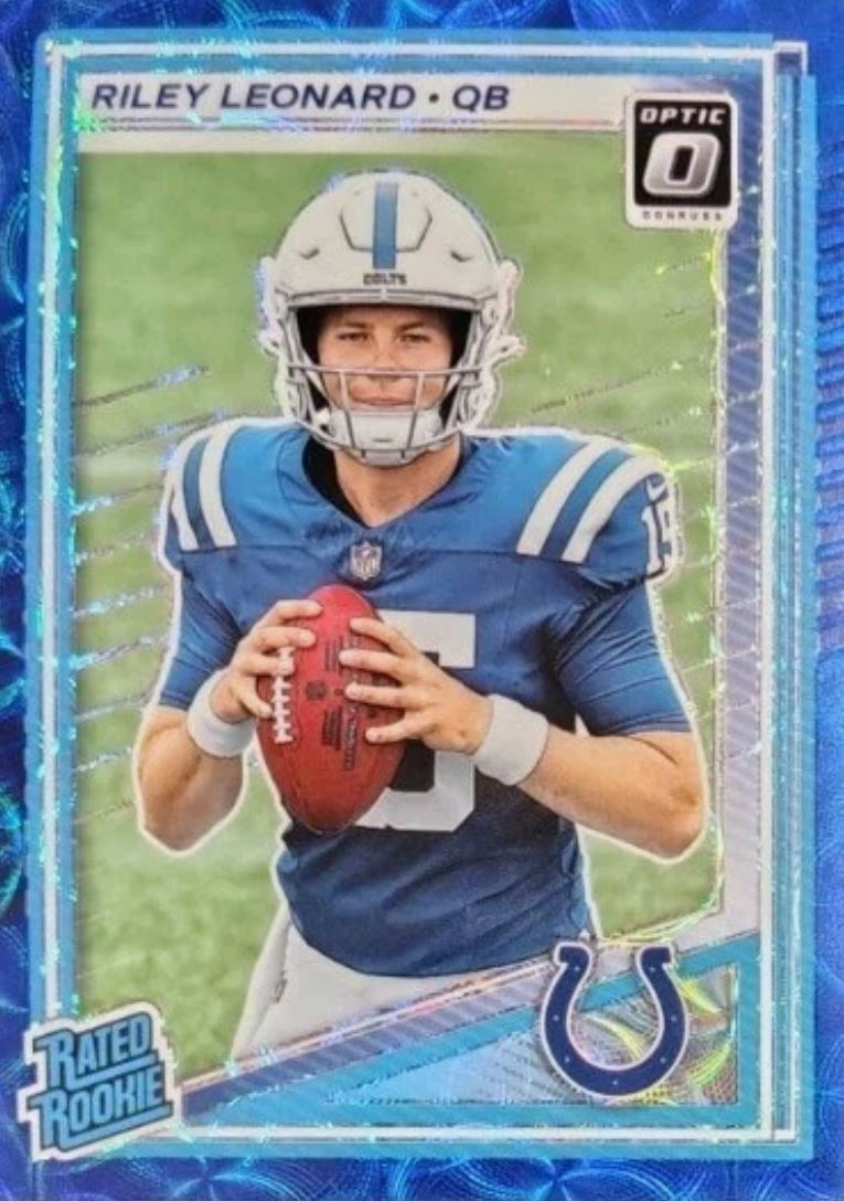 2025 Panini Donruss Optic Football Hobby Blaster Box (Blue Scope Parallels)