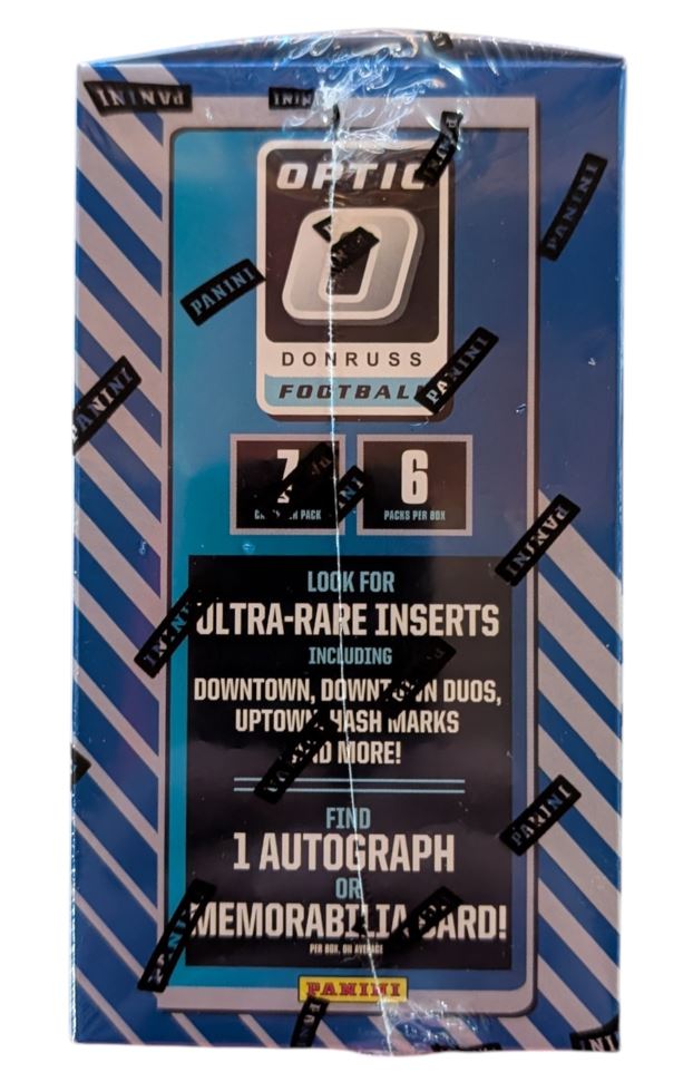 2025 Panini Donruss Optic Football Hobby Mega Box (Red Hyper Parallels)