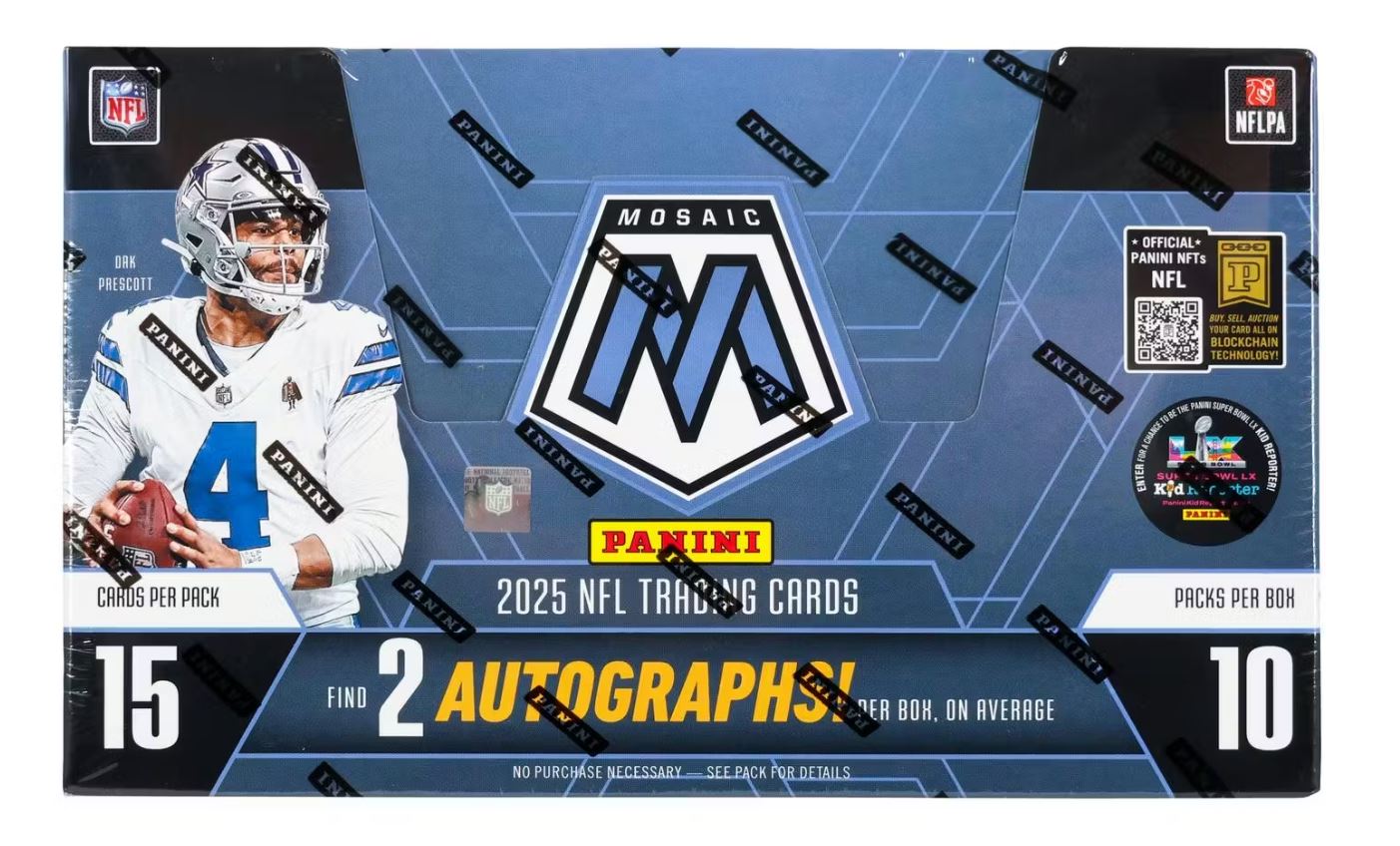 2025 Panini Mosaic Football Hobby Box