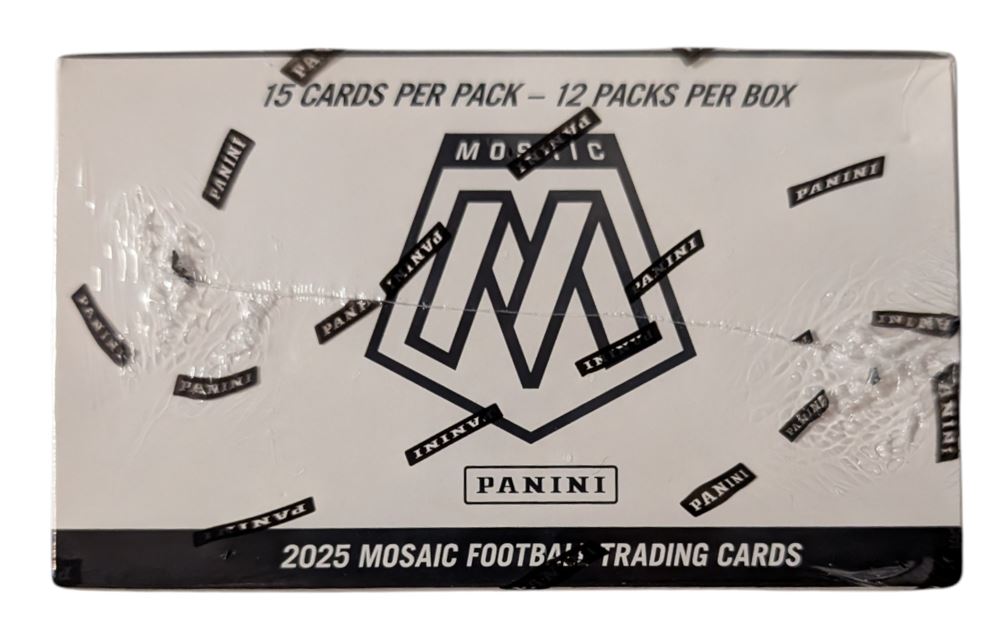 2025 Panini Mosaic Football Value Pack Box (12 Packs)