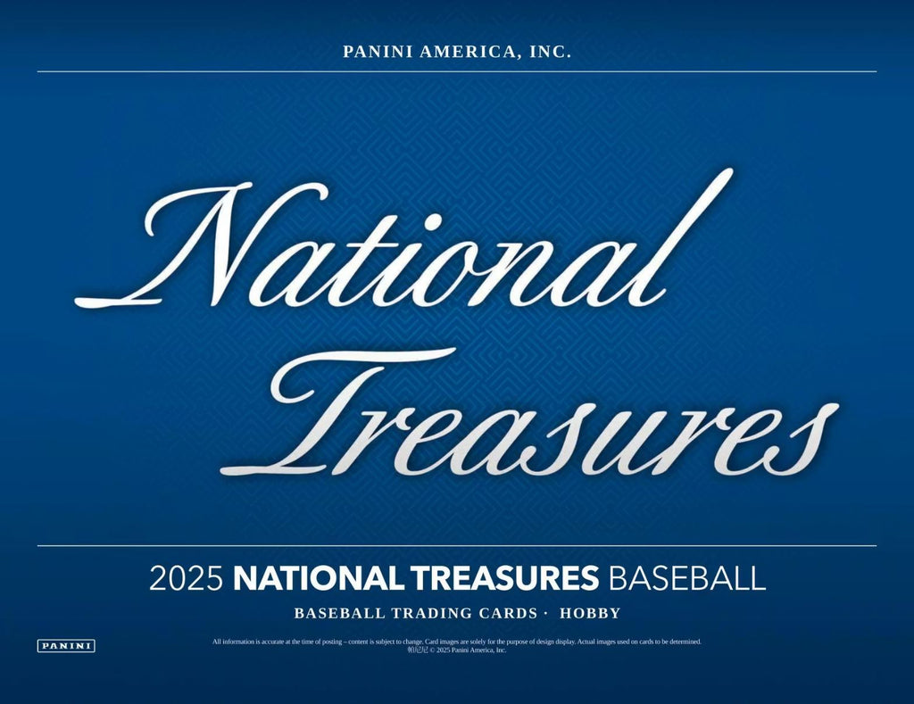 2025 Panini National Treasures Baseball Hobby Box